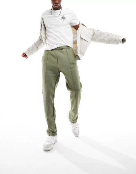 Champion Rochester straight leg joggers in khaki