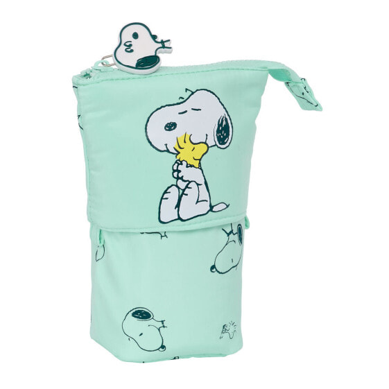 Вертикальный пенал Snoopy Groovy Зеленый 8 x 19 x 6 cm