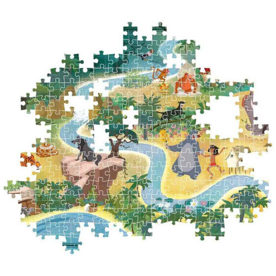 CLEMENTONI Map the jungle book disney 1000 pieces Puzzle