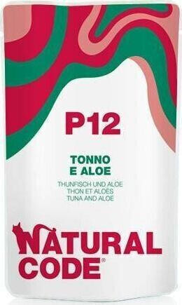 Natural Line s.r.l NATURAL CODE KOT sasz.70g P12 TUŃCZYK ALOES