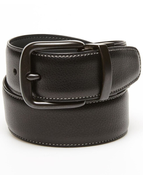 Men's Grey Day Logo Reversible Belt