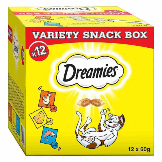 DREAMIES Variety Snack Box 12x60g cat treat