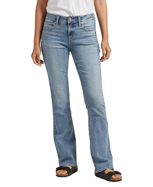 Women's Elyse Mid Rise Slim Bootcut Jeans