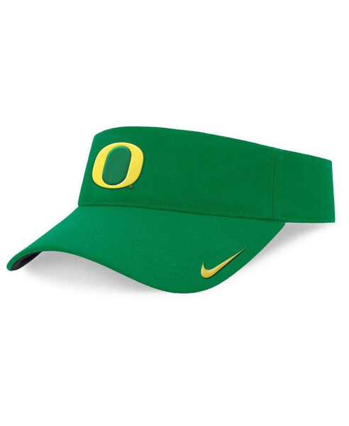 Men's Green Oregon Ducks On-Field Ace Performance Adjustable Visor