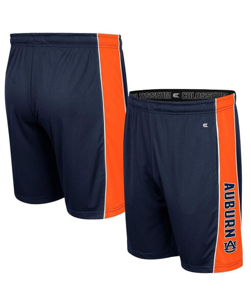 Men's Navy Auburn Tigers Panel Shorts