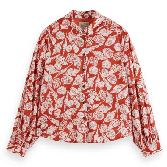 SCOTCH & SODA Printed Balloon Long Sleeve Shirt