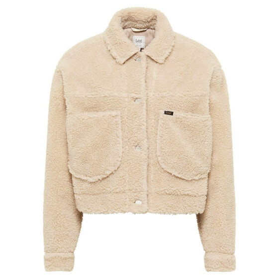 LEE Cropped Sherpa jacket