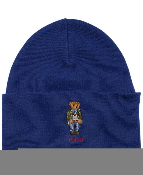 Men's Preppy Bear Beanie