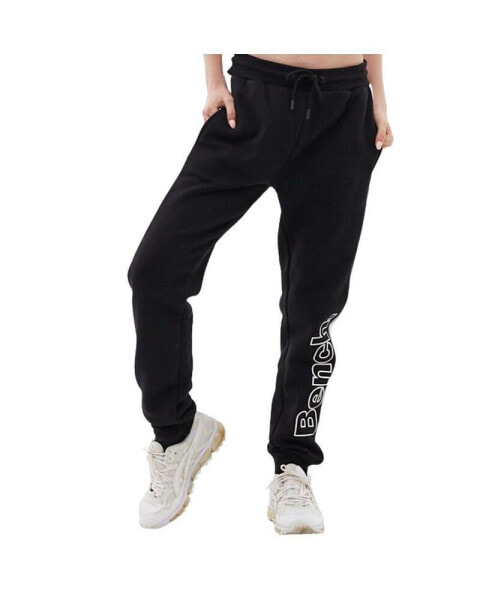 Womens Zarah Colorblock Joggers in Black