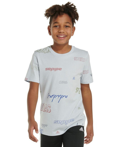 Big Boys Cotton Short-Sleeve Printed Lineage Love T-Shirt