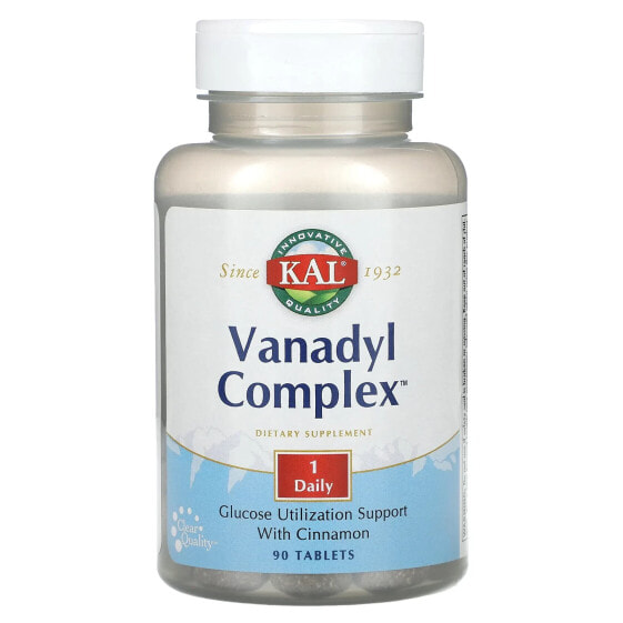 Vanadyl Complex, 90 Tablets