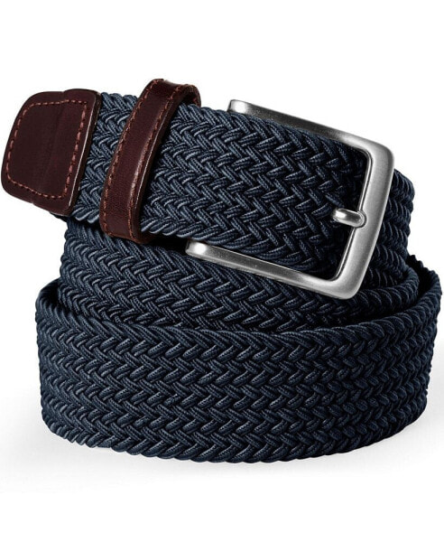 Men's Big Elastic Braid Belt