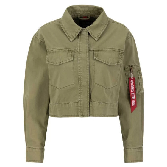 ALPHA INDUSTRIES Deck Cropped jacket