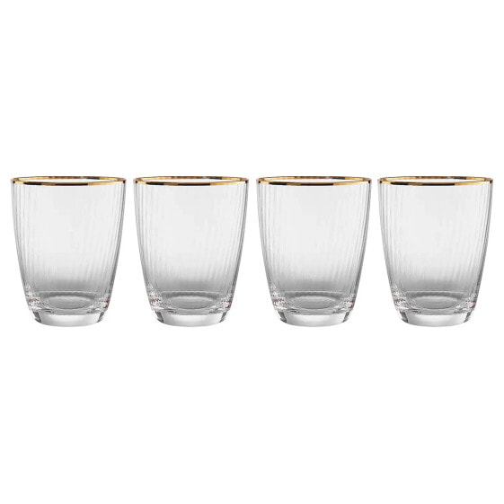 Wasserglas-Set GOLDEN TWENTIES (4er-Set)