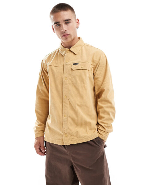 Columbia Flare Gun corduroy shirt in brown