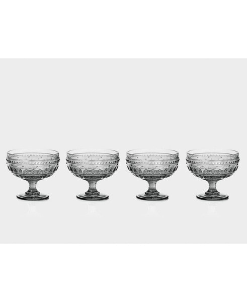 Fez Footed Compote Glasses, Set of 4