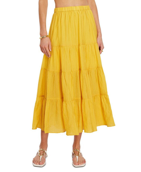 Women's Shirred Maxi Skirt