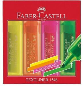 Faber-Castell Zakreślacz 1546 4 kolory (154604 FC)