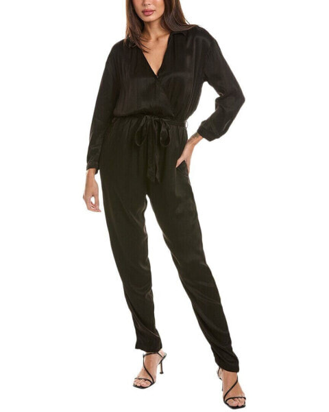 Bella Dahl Wrap Front Jumpsuit Women's S