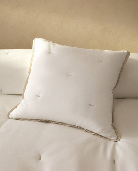 Satin cushion cover