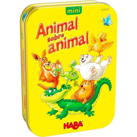 HABA Animal About Animal Mini Can Board Game