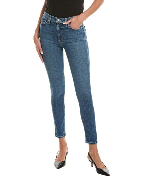 Hudson Jeans Barbara High-Rise Wonderwall Super Skinny Ankle Jean Women's Blue