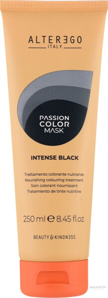 Maske für gefärbtes Haar - Alter Ego Passion Color Mask Intense Black