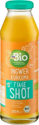 Ingwer & Kurkuma Shot 7 Tage, 280 ml