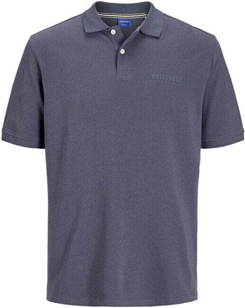 Pánské polo triko JORFREDERIKSBERG Relaxed Fit 12263111 Nightshadow Blue