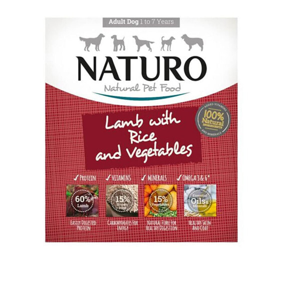 NATURO Adult Lamb And Rice 400g Wet Dog Food