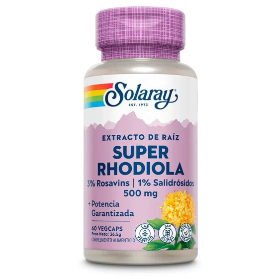 SOLARAY Super Rhodiola 60 Units