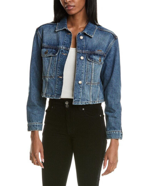 Ba&Sh Denim Jacket Women's Blue 2/M