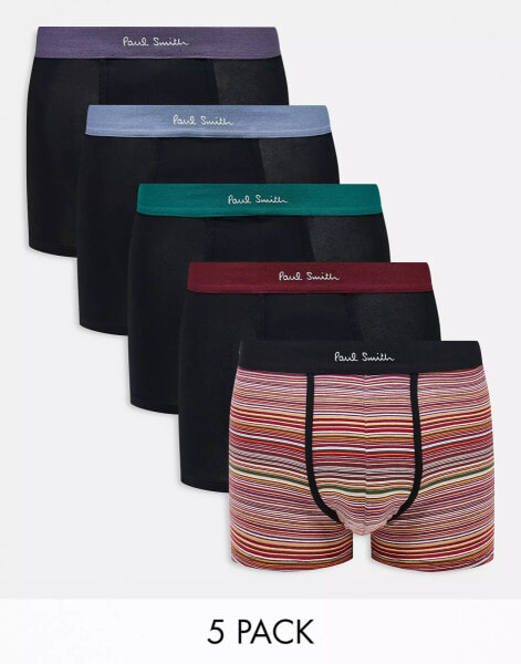 Paul Smith 5 pack trunks in multi