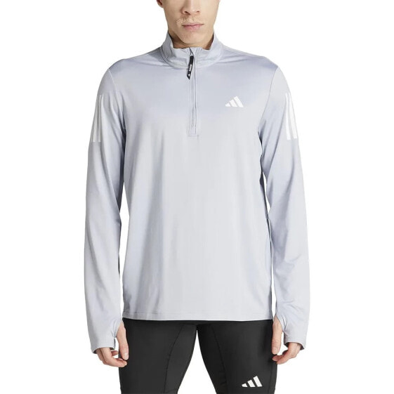 ADIDAS Own The Run Base half zip sweatshirt