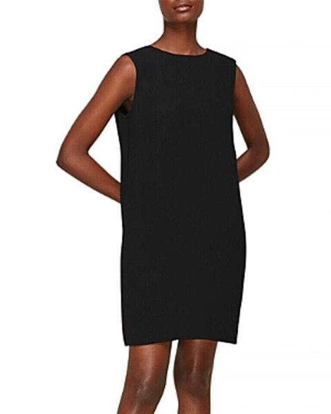 Whistles Women's Cocoon Crepe Dress Black UK 16 US 12