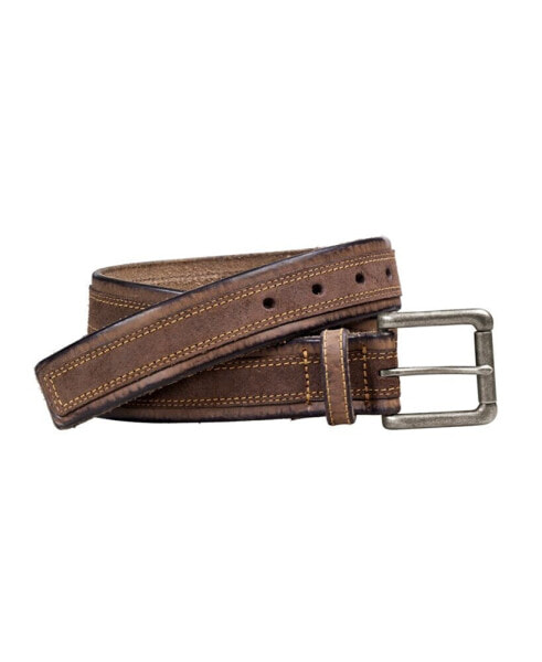 Distressed Overlay Belt