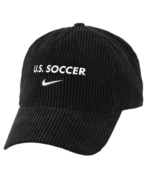 Men's Black USWNT Corduroy Club Flex Hat