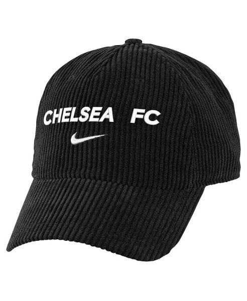 Men's Black Chelsea Corduroy Club Flex Hat