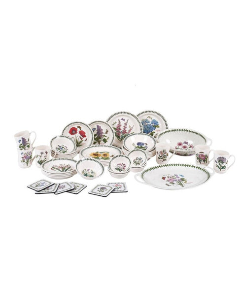 Botanic Garden 44-PC Dinnerware Set, Created for Macy's