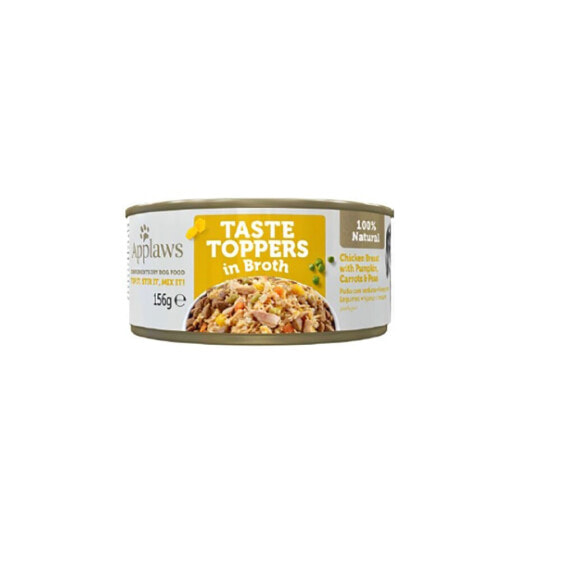 APPLAWS Topper Chicken Vegetables In Broth 12x156g Wet Dog Food