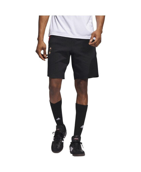 Men's Black Atlanta United FC 2023 Player Travel Shorts