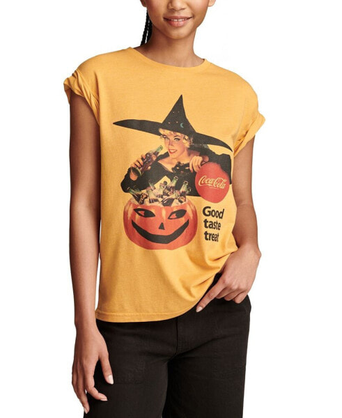 Women's Coca-Cola Halloween Graphic Boyfriend T-Shirt