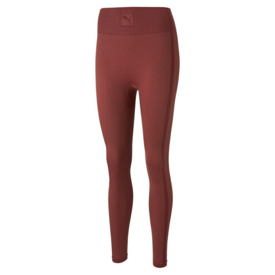 Puma Vogue X Seamless High Waisted Leggings Womens Red Athletic Casual 53669422