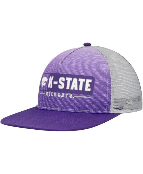 Men's Purple, Gray Kansas State Wildcats Snapback Hat