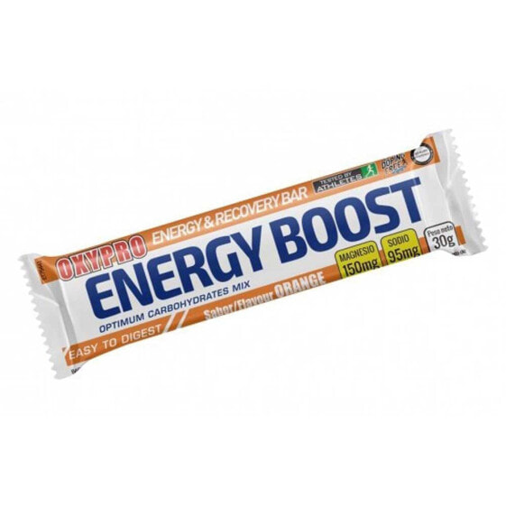 OXYPRO Energy Boost 30g Orange Energy Bar 1 Unit