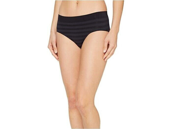 Jockey Women's 242857 Matte & Shine Seamfree Hipster Black Underwear Size 5