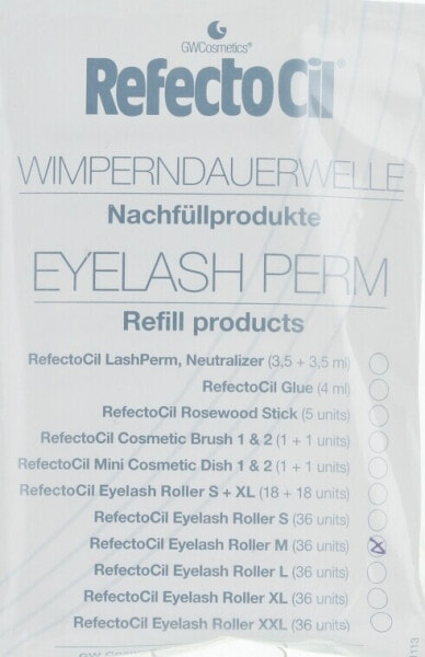 Rollen für Wimperndauerwelle M