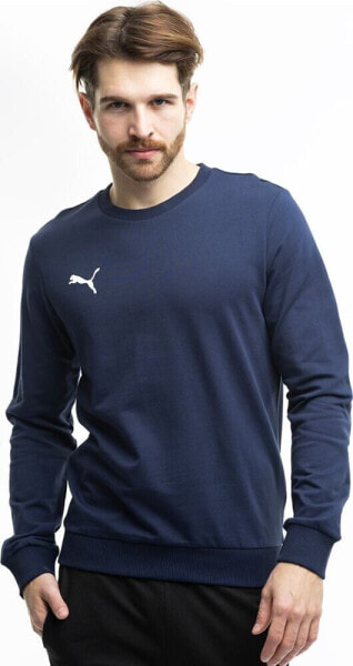 Puma Bluza męska Puma Team Goal Casuals Crew Neck Sweat granatowa 658592 06 M