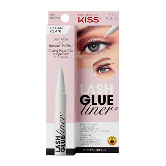 Eyelash glue with eyeliner Lash Glue Liner Clear 0.7 ml