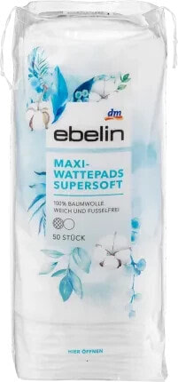 Wattepads Maxi supersoft, 50 St